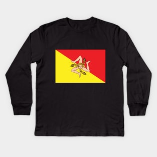 Sicily Kids Long Sleeve T-Shirt